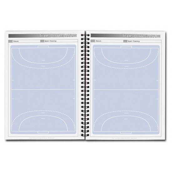 Handbal tactische planner PRO - 100 pagina's (Set 5 stuks)