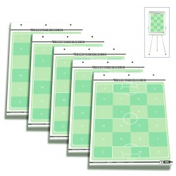 Flip Chart vellen Voetbal - 5 sets