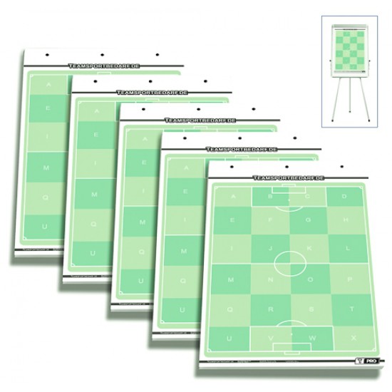Flip Chart vellen Voetbal - 5 sets