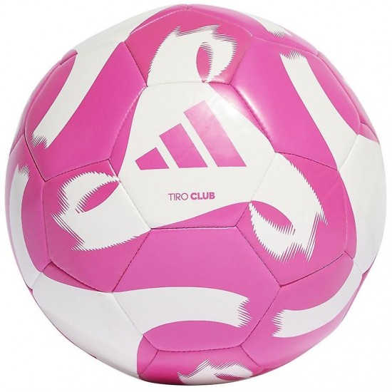 Training Bal Adidas Tiro Club Roze/Wit - Maat 5