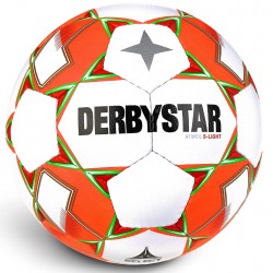 Training Bal Derbystar Atmos Super Light AG Wit/Oranje/Rood (kunstgras) - Maat 3